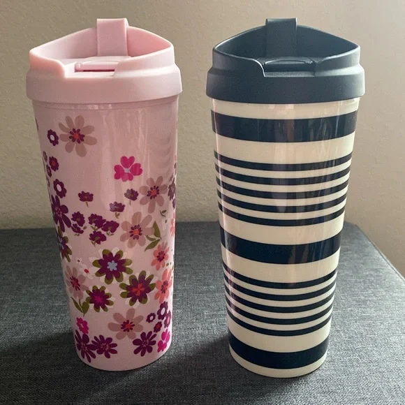 Set of 2 Kate Spade Tumblers - Picture 3 of 6